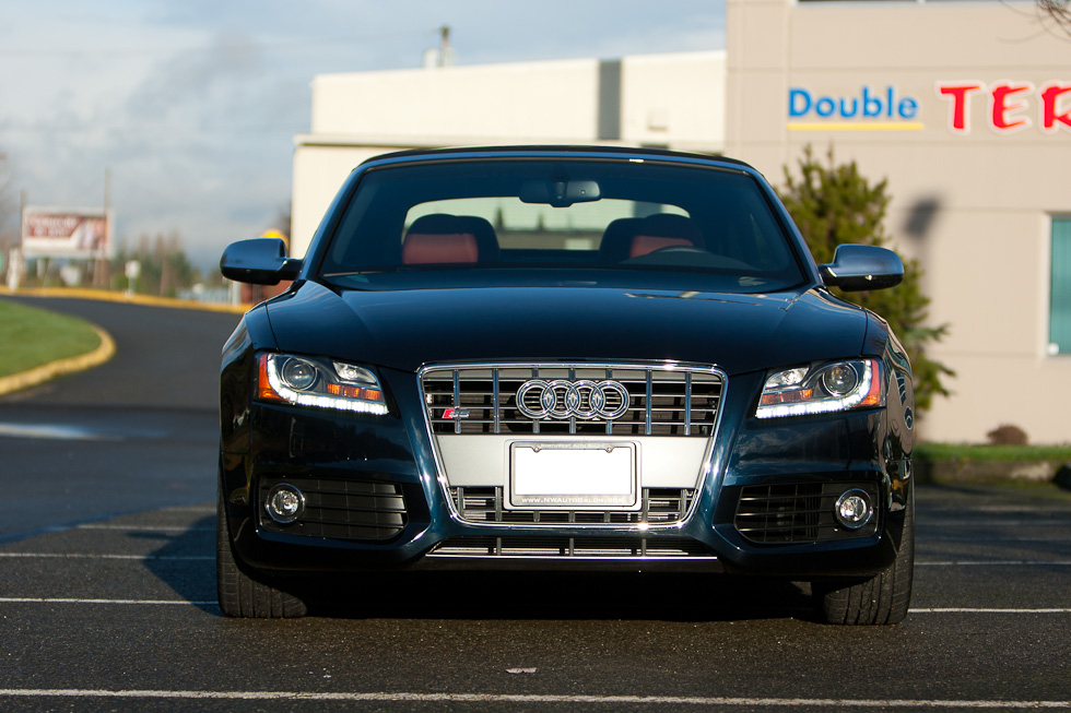 Deep Sea Blue 2011 Audi S5 Cabriolet